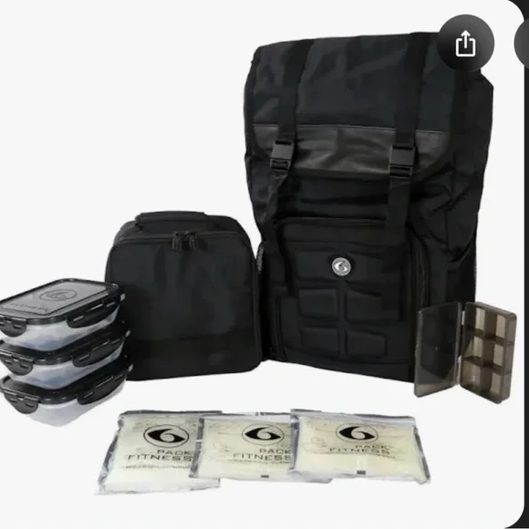 Six pack Fitness- meal prep travel backpack - Picture 5 of 7